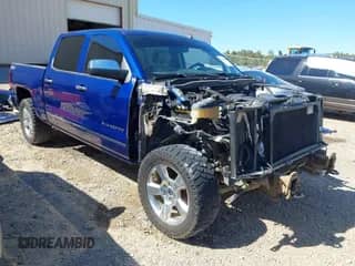 2014 Chevrolet Silverado 1500 LTZ with VIN 3GCUKSEC6EG446358, listed as a IAAI auction lot 43489874 with 206,491 mi miles and . Bid and sale history available at DreamBid. Image 1.