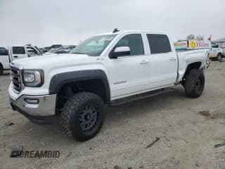 ✅ 2018 GMC Sierra 1500 SLE • VIN: 3GTU2MEC4JG101075 • Lot: 91609805. Wystawiony na Copart z przebiegiem 83 140 mil. Bezpłatny archiwum sprzedaży aukcyjnych z USA i szczegółowy raport historii pojazdu na DreamBid. Zdjęcie 1.