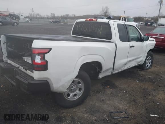 ✅ 2024 Nissan Frontier S • VIN: 1N6ED1CL0RN645850 • Lot: 41721969. Listed on IAAI with 20,387 mi. Free auction sales archive from the USA and detailed vehicle history report at DreamBid. Image 4.