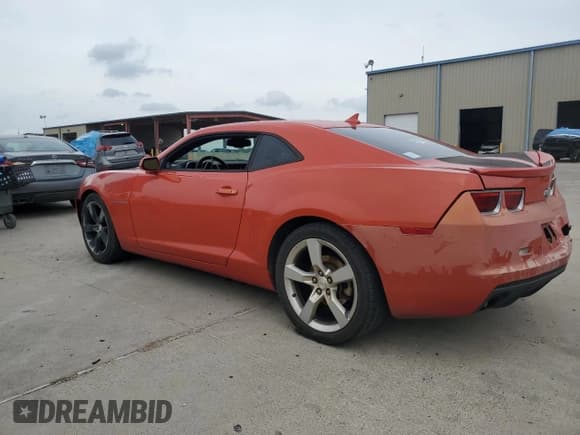 ✅ 2012 Chevrolet Camaro 2LT • VIN: 2G1FC1E35C9126187 • Lot: 89543185. Listed on Copart with 167,989 mi. Free auction sales archive from the USA and detailed vehicle history report at DreamBid. Image 2.