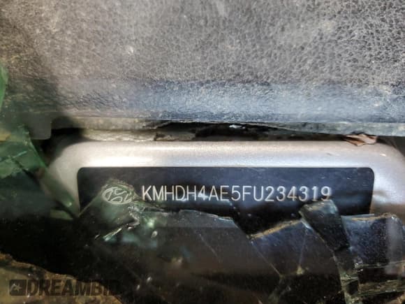 ✅ 2015 Hyundai Elantra SE • VIN: KMHDH4AE5FU234319 • Lot: 63466365. Listed on Copart with Not provided. Free auction sales archive from the USA and detailed vehicle history report at DreamBid. Image 12.