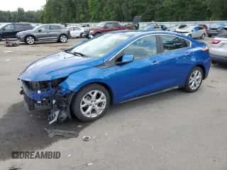2016 Chevrolet Volt Premier z VIN 1G1RD6S57GU121692, wystawiony jako Copart lot #64485433 z przebiegiem 66 920 mil mil oraz . Historia ofert i sprzedaży dostępna na DreamBid. Obrazek 1.