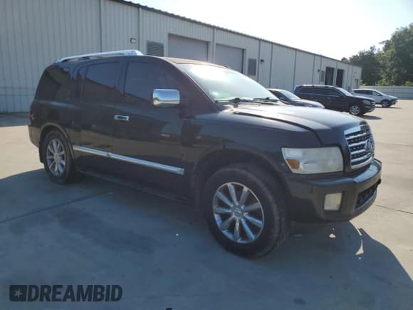 ✅ 2008 Infiniti QX56 • VIN: 5N3AA08C58N908042 • Lot: 62000535. Listed on Copart with 281,249 mi. Free auction sales archive from the USA and detailed vehicle history report at DreamBid. Image 4.