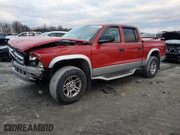 ✅ 2004 Dodge Dakota SLT • VIN: 1D7HG48N34S691479 • Lot: 86846474. Wystawiony na Copart z przebiegiem 125 445 mil. Bezpłatny archiwum sprzedaży aukcyjnych z USA i szczegółowy raport historii pojazdu na DreamBid. Zdjęcie 1.