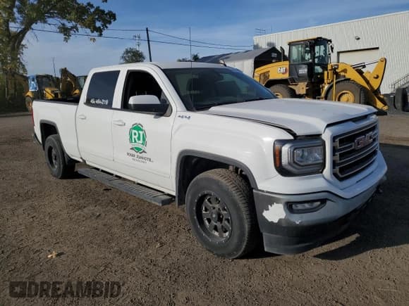 ✅ 2017 GMC Sierra 1500 SLE • VIN: 3GTU2MEC7HG469986 • Lot: 84187135. Listed on Copart with Not provided. Free auction sales archive from the USA and detailed vehicle history report at DreamBid. Image 4.
