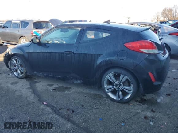 ✅ 2013 Hyundai Veloster w/Black Int • VIN: KMHTC6AD4DU104672 • Lot: 84992204. Listed on Copart with 188,063 mi. Free auction sales archive from the USA and detailed vehicle history report at DreamBid. Image 2.