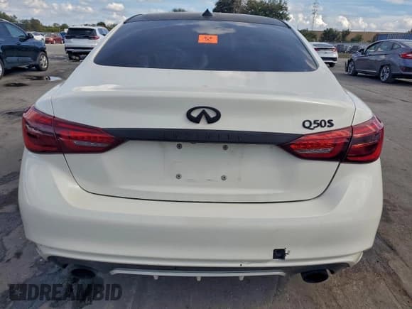 ✅ 2018 Infiniti Q50 Luxe • VIN: JN1EV7AP7JM353103 • Lot: 94521435. Listed on Copart with 98,766 mi. Free auction sales archive from the USA and detailed vehicle history report at DreamBid. Image 6.