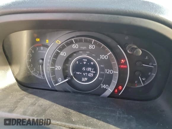 ✅ 2015 Honda CR-V EX-L • VIN: 2HKRM3H74FH543345 • Lot: 82670025. Listed on Copart with 151,391 mi. Free auction sales archive from the USA and detailed vehicle history report at DreamBid. Image 9.