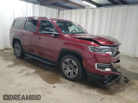 ✅ 2024 Jeep Wagoneer Series II • VIN: 1C4SJVBP5RS117152 • Lot: 64516515. Listed on Copart with 43,414 mi. Free auction sales archive from the USA and detailed vehicle history report at DreamBid. Image 4.