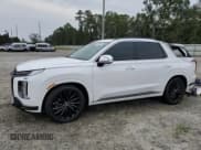 ✅ 2024 Hyundai Palisade Calligraphy • VIN: KM8R7DGE8RU713581 • Лот: 75006264. Опубликован ранее на Copart с пробегом 4 906 миль. Бесплатный доступ к архиву аукционных продаж из США и подробный отчёт об истории автомобиля на DreamBid. Изображение 1.