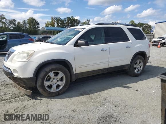 ✅ 2012 GMC Acadia SL • VIN: 1GKKRNED2CJ393395 • Lot: 81780375. Listed on Copart with 170,315 mi. Free auction sales archive from the USA and detailed vehicle history report at DreamBid. Image 1.