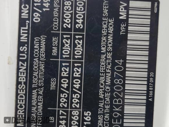 ✅ 2019 Mercedes-Benz GLS 550 • VIN: 4JGDF7DE9KB208704 • Lot: 67347504. Listed on Copart with 66,085 mi. Free auction sales archive from the USA and detailed vehicle history report at DreamBid. Image 13.