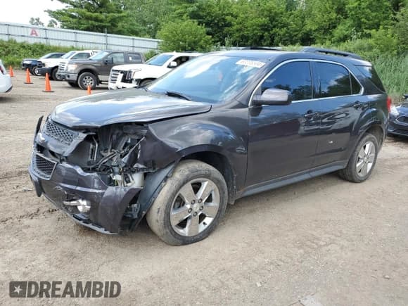 ✅ 2013 Chevrolet Equinox LT • VIN: 2GNALDEK1D6219101 • Лот: 63205584. Опубликован ранее на Copart с пробегом 96 814 миль. Бесплатный доступ к архиву аукционных продаж из США и подробный отчёт об истории автомобиля на DreamBid. Изображение 1.