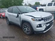 ✅ 2024 Jeep Compass Limited • VIN: 3C4NJDCNXRT134810 • Lot: 42402844. Wystawiony na IAAI z przebiegiem 30 482 mil. Bezpłatny archiwum sprzedaży aukcyjnych z USA i szczegółowy raport historii pojazdu na DreamBid. Zdjęcie 1.