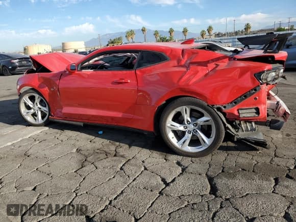 ✅ 2020 Chevrolet Camaro 1SS • VIN: 1G1FF1R78L0100391 • Лот: 66338075. Опубликован ранее на Copart с пробегом Не указан. Бесплатный доступ к архиву аукционных продаж из США и подробный отчёт об истории автомобиля на DreamBid. Изображение 2.