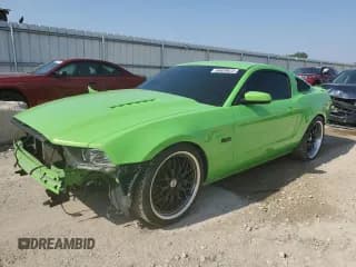 ✅ 2013 Ford Mustang GT • VIN: 1ZVBP8CF5D5238340 • Lot: 66689625. Listed on Copart with 119,459 mi. Free auction sales archive from the USA and detailed vehicle history report at DreamBid. Image 1.