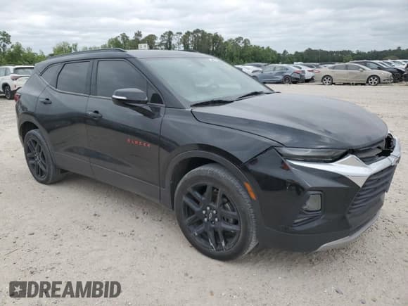 ✅ 2020 Chevrolet Blazer LT • VIN: 3GNKBCRS9LS677478 • Lot: 52629715. Listed on Copart with 87,645 mi. Free auction sales archive from the USA and detailed vehicle history report at DreamBid. Image 4.