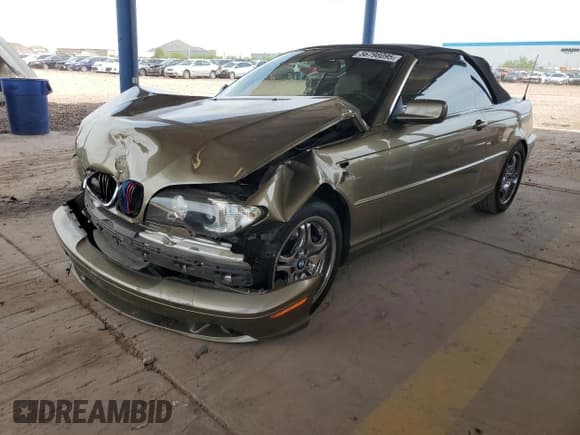 ✅ 2005 BMW 3 Series 330Ci • VIN: WBABW53415PL50736 • Lot: 56798095. Listed on Copart with 80,922 mi. Free auction sales archive from the USA and detailed vehicle history report at DreamBid. Image 1.