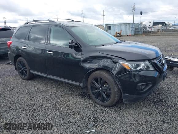 ✅ 2018 Nissan Pathfinder SL • VIN: 5N1DR2MM2JC642120 • Lot: 41806544. Listed on IAAI with 68,279 mi. Free auction sales archive from the USA and detailed vehicle history report at DreamBid. Image 1.
