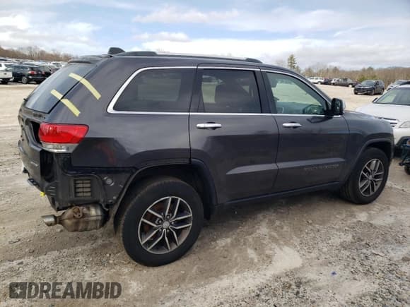 ✅ 2018 Jeep Grand Cherokee Limited • VIN: 1C4RJFBGXJC199642 • Lot: 50181295. Listed on Copart with 166,287 mi. Free auction sales archive from the USA and detailed vehicle history report at DreamBid. Image 3.
