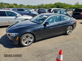 ✅ 2019 BMW 4 Series 440i xDrive • VIN: WBA4W9C55KAF94383 • Лот: 72002445. Опубликован ранее на Copart с пробегом 75 247 миль. Бесплатный доступ к архиву аукционных продаж из США и подробный отчёт об истории автомобиля на DreamBid. Изображение 1.