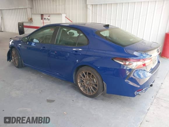 2023 Toyota Camry SE with VIN 4T1G11BK9PU091896, listed as a IAAI auction lot 42505987 with 75,683 mi miles and . Bid and sale history available at DreamBid. Image 3.