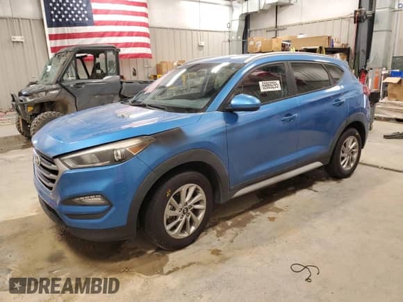 2018 Hyundai Tucson SEL with VIN KM8J3CA44JU614683, listed as a Copart auction lot 69869295 with Not provided miles and Salvage title. Bid and sale history available at DreamBid. Image 1.