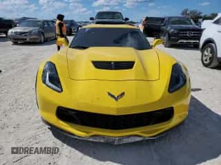 2016 Chevrolet Corvette Z06 3LZ с VIN 1G1YT2D61G5606286, выставлен на аукционе Copart как лот 77848104 с пробегом Не указан миль и На запчасти • Non repairable. История ставок и продаж доступна на DreamBid. Изображение 5.