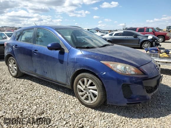 ✅ 2013 Mazda 3 i Touring • VIN: JM1BL1LP3D1724845 • Лот: 80458335. Опубликован ранее на Copart с пробегом 173 236 миль. Бесплатный доступ к архиву аукционных продаж из США и подробный отчёт об истории автомобиля на DreamBid. Изображение 4.