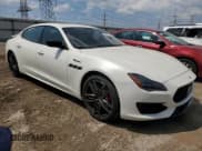 ✅ 2022 Maserati Quattroporte Modena Q4 • VIN: ZAM56YRM5N1387280 • Lot: 64674745. Listed on Copart with 23,604 mi. Free auction sales archive from the USA and detailed vehicle history report at DreamBid. Image 4.