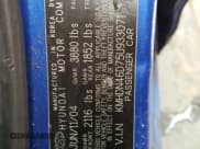 ✅ 2005 Hyundai Elantra GLS • VIN: KMHDN46D75U933071 • Lot: 44212255. Wystawiony na Copart z przebiegiem 177 639 mil. Bezpłatny archiwum sprzedaży aukcyjnych z USA i szczegółowy raport historii pojazdu na DreamBid. Zdjęcie 12.