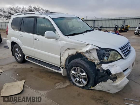 ✅ 2008 Lexus GX 470 • VIN: JTJBT20X780152455 • Lot: 93724855. Listed on Copart with 192,344 mi. Free auction sales archive from the USA and detailed vehicle history report at DreamBid. Image 4.