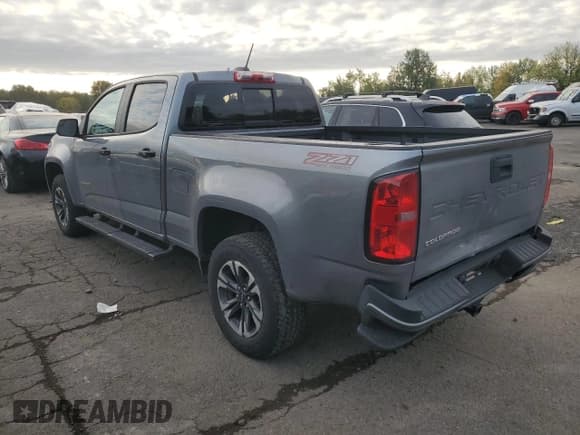 ✅ 2021 Chevrolet Colorado 4WD Z71 • VIN: 1GCPTDE17M1283916 • Lot: 87440425. Listed on Copart with 45,001 mi. Free auction sales archive from the USA and detailed vehicle history report at DreamBid. Image 2.