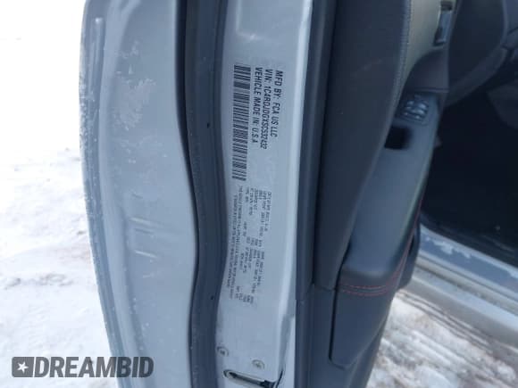 ✅ 2025 Dodge Durango GT • VIN: 1C4RDJDGXSC532432 • Lot: 43745710. Listed on IAAI with 15,927 mi. Free auction sales archive from the USA and detailed vehicle history report at DreamBid. Image 9.