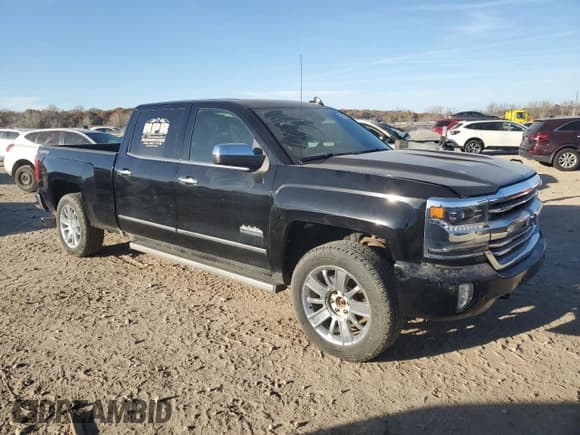 ✅ 2016 Chevrolet Silverado 1500 High Country • VIN: 3GCUKTEC6GG277306 • Lot: 92789775. Listed on Copart with Not provided. Free auction sales archive from the USA and detailed vehicle history report at DreamBid. Image 4.