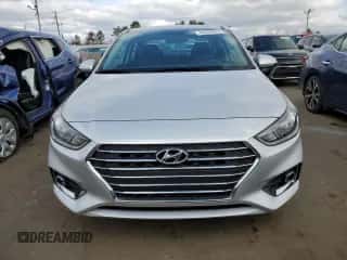 2022 Hyundai Accent SEL with VIN 3KPC24A61NE180525, listed as a Copart auction lot 42200263 with 7,539 mi miles and . Bid and sale history available at DreamBid. Image 5.