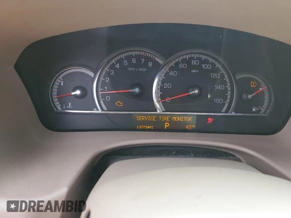 ✅ 2009 Cadillac STS AWD • VIN: 1G6DA67V990137456 • Лот: 52092255. Опубликован ранее на Copart с пробегом 137 734 миль. Бесплатный доступ к архиву аукционных продаж из США и подробный отчёт об истории автомобиля на DreamBid. Изображение 9.