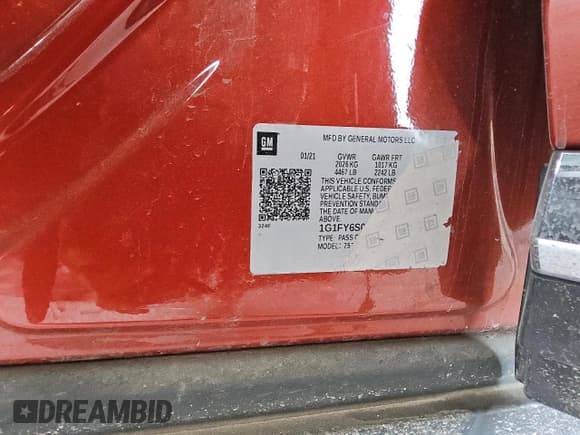 ✅ 2021 Chevrolet Bolt EV LT • VIN: 1G1FY6S07M4104365 • Lot: 76118974. Wystawiony na Copart z przebiegiem Nie podano. Bezpłatny archiwum sprzedaży aukcyjnych z USA i szczegółowy raport historii pojazdu na DreamBid. Zdjęcie 12.