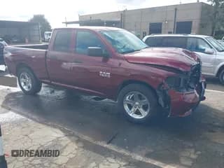 ✅ 2018 Ram 1500 Express • VIN: 1C6RR6FT7JS147365 • Lot: 41938775. Listed on IAAI with 99,814 mi. Free auction sales archive from the USA and detailed vehicle history report at DreamBid. Image 1.