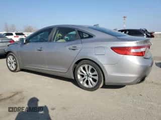 2013 Hyundai Azera z VIN KMHFG4JG9DA240717, wystawiony jako Copart lot #46600585 z przebiegiem 76 179 mil mil oraz Szkoda całkowita • Salvage title. Historia ofert i sprzedaży dostępna na DreamBid. Obrazek 2.