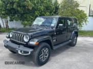 ✅ 2024 Jeep Wrangler Sahara • VIN: 1C4PJXEN1RW298190 • Lot: 67321245. Listed on Copart with 6 mi. Free auction sales archive from the USA and detailed vehicle history report at DreamBid. Image 2.