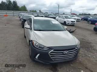 2017 Hyundai Elantra SE with VIN KMHD74LF7HU090140, listed as a IAAI auction lot 43344449 with 125,156 mi miles and . Bid and sale history available at DreamBid. Image 1.