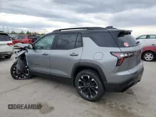 2025 Chevrolet Equinox FWD RS z VIN 3GNAXLEG8SL152533, wystawiony jako Copart lot #51916695 z przebiegiem 2 697 mil mil oraz Szkoda całkowita • Salvage title. Historia ofert i sprzedaży dostępna na DreamBid. Obrazek 2.