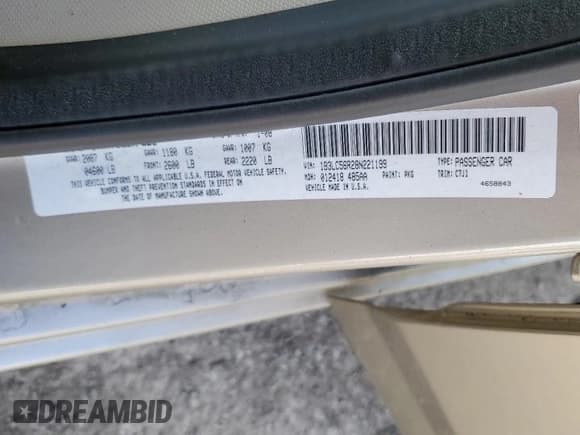 ✅ 2008 Dodge Avenger SXT • VIN: 1B3LC56R28N221199 • Lot: 74793224. Wystawiony na Copart z przebiegiem 25 461 mil. Bezpłatny archiwum sprzedaży aukcyjnych z USA i szczegółowy raport historii pojazdu na DreamBid. Zdjęcie 14.