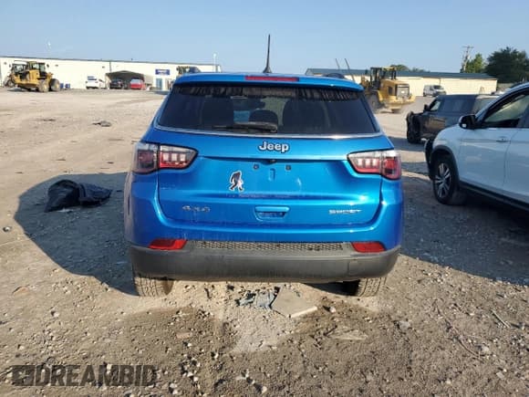 ✅ 2021 Jeep Compass Sport • VIN: 3C4NJDAB1MT601386 • Лот: 80851585. Опубликован ранее на Copart с пробегом 72 397 миль. Бесплатный доступ к архиву аукционных продаж из США и подробный отчёт об истории автомобиля на DreamBid. Изображение 6.