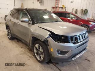 ✅ 2018 Jeep Compass Limited • VIN: 3C4NJDCB5JT104365 • Lot: 43733009. Listed on IAAI with 129,487 mi. Free auction sales archive from the USA and detailed vehicle history report at DreamBid. Image 1.