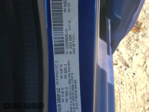 ✅ 2013 Dodge Avenger SE • VIN: 1C3CDZAB9DN551496 • Лот: 76565564. Опубликован ранее на Copart с пробегом 208 132 миль. Бесплатный доступ к архиву аукционных продаж из США и подробный отчёт об истории автомобиля на DreamBid. Изображение 14.