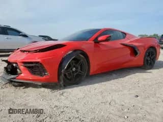 2022 Chevrolet Corvette 1LT с VIN 1G1YA2D43N5111511, выставлен на аукционе Copart как лот 65257995 с пробегом 17 855 миль миль и Списание • Salvage title. История ставок и продаж доступна на DreamBid. Изображение 1.