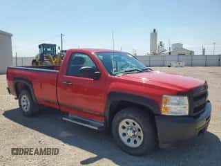 2012 Chevrolet Silverado 1500 Work Truck z VIN 1GCNCPEX2CZ235219, wystawiony jako Copart lot #65705025 z przebiegiem 182 302 mil mil oraz Szkoda całkowita • Salvage title. Historia ofert i sprzedaży dostępna na DreamBid. Obrazek 4.