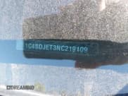 ✅ 2022 Dodge Durango Citadel • VIN: 1C4SDJET3NC219109 • Lot: 42543720. Listed on IAAI with 49,680 mi. Free auction sales archive from the USA and detailed vehicle history report at DreamBid. Image 9.